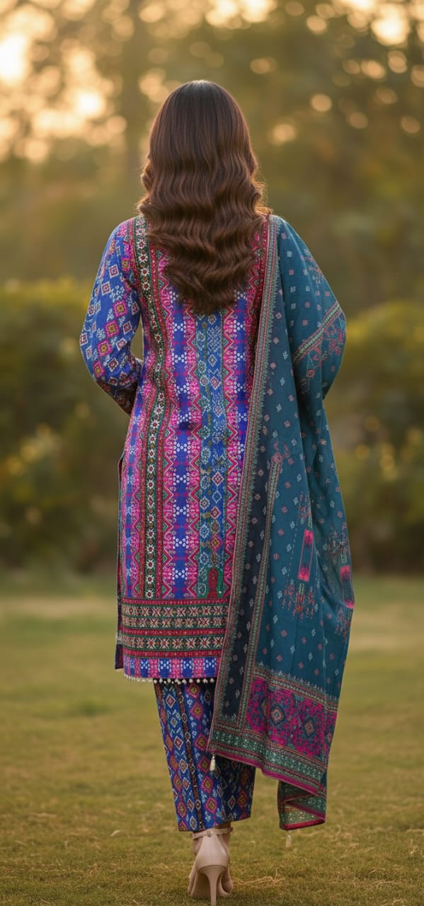 NAYYAB-COLLECTION LAWN PRINTED UNSTICHED