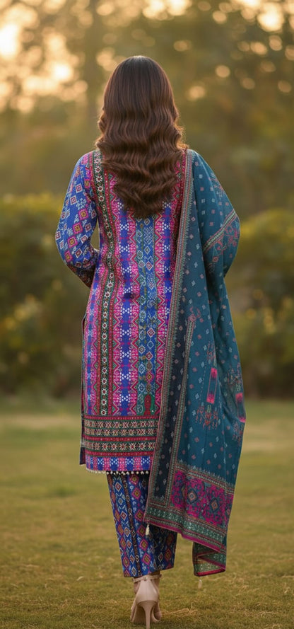 NAYYAB-COLLECTION LAWN PRINTED UNSTICHED