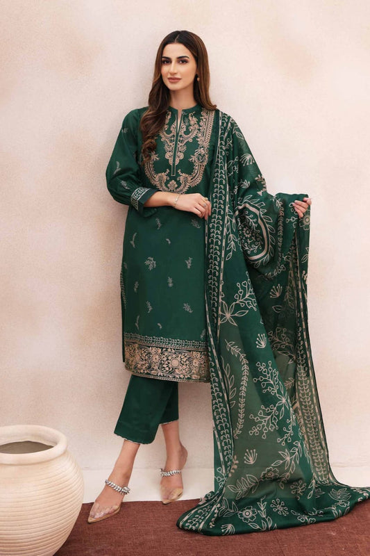 Sapphire Embroidered Dhanak Three Piece SPL-758 Unstiched