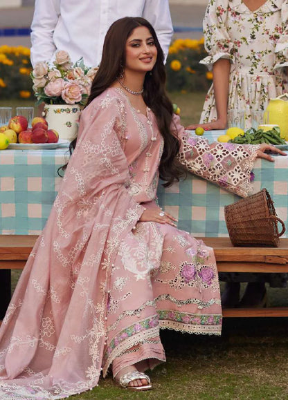 QALMAQAR EMBROIDERED LAWN 3PC UNSTICHED