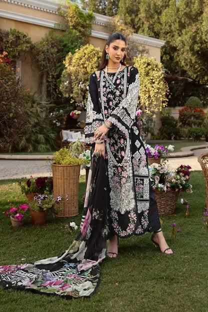 SOBIA NAZIR EMBROIDERED LAWN 3PC UNSTICHED