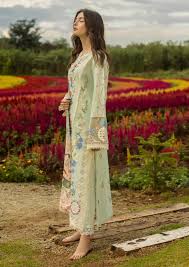 MUSHQ EMBROIDERED LAWN 3PC UNSTICHED