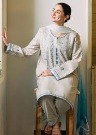 ZARA SHAJAHAN EMBROIDERED LAWN 3PC UNSTICHED
