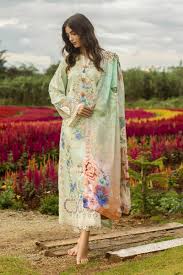 MUSHQ EMBROIDERED LAWN 3PC UNSTICHED