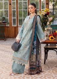 LAME EMBROIDERED LAWN 3PC UNSTICHED