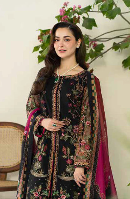 ZARASHAHJHAN EMBROIDERED LAWN 3PC UNSTICHED