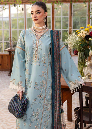 LAME EMBROIDERED LAWN 3PC UNSTICHED