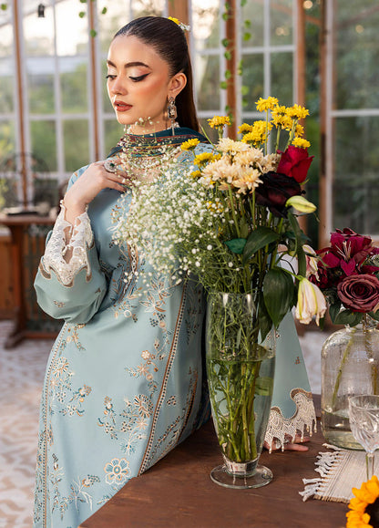 LAME EMBROIDERED LAWN 3PC UNSTICHED