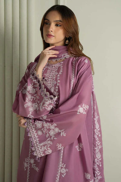 MARIA.B EMBROIDERED LAWN 3PC UNSTICHED