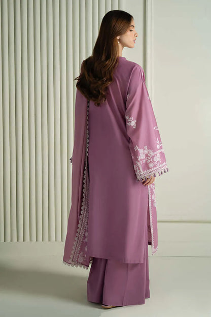 MARIA.B EMBROIDERED LAWN 3PC UNSTICHED
