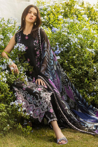 MUSHQ EMBROIDERED LAWN 3PC UNSTICHED